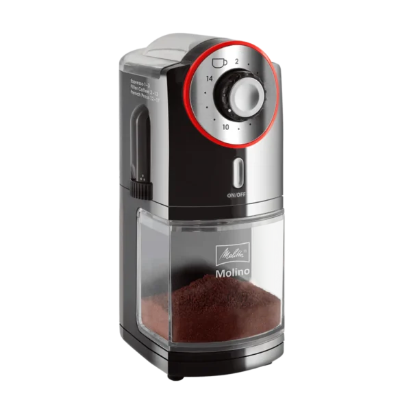 מטחנה חשמלית מליטה מולינו- Electric coffee grinder melitta molino