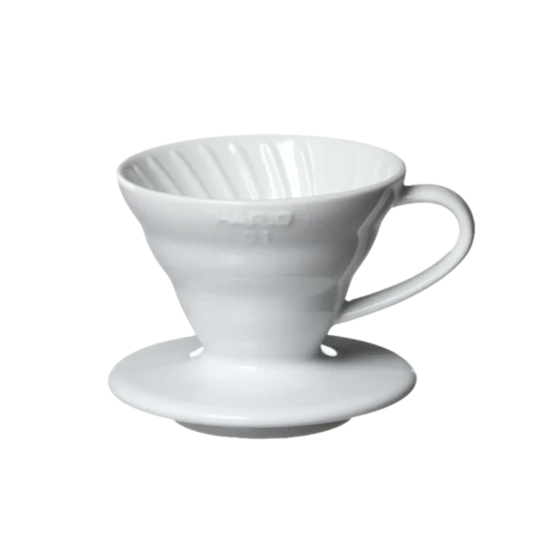 פילטר/דריפ הריו V60 קרמיקה בשני גדלים - HARIO V60 COFFEE CERAMICS DRIPPER